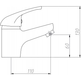 Torneira Monocomando para Lavatório Helva - Practic