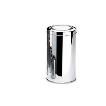 Lixeira Inox com Tampa Basculante 21,2 Litros - Brinox