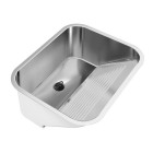 Tanque Inox 50x40x22cm Polido 30 Litros -Ghelplus