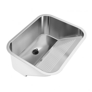 Tanque Inox 50x40x22cm Polido 30 Litros -Ghelplus