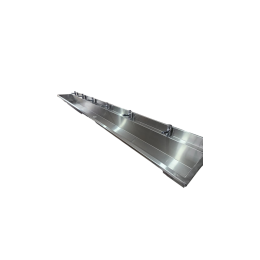 Lavatório Coletivo Com 6 Torneiras 3m - Construinox