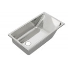 Banheira Inox para Berçário 75x40x20cm - Construinox