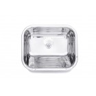 Tanque Inox Pequeno Sobrepor 34x40x20cm 20 Litros - Construinox