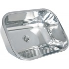 Tanque Inox Sobrepor 50x40x20cm 27 Litros- Construinox