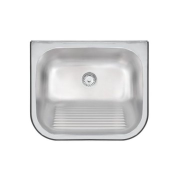 Tanque de parede em aço inox acetinado 50x40x22cm - Tramontina